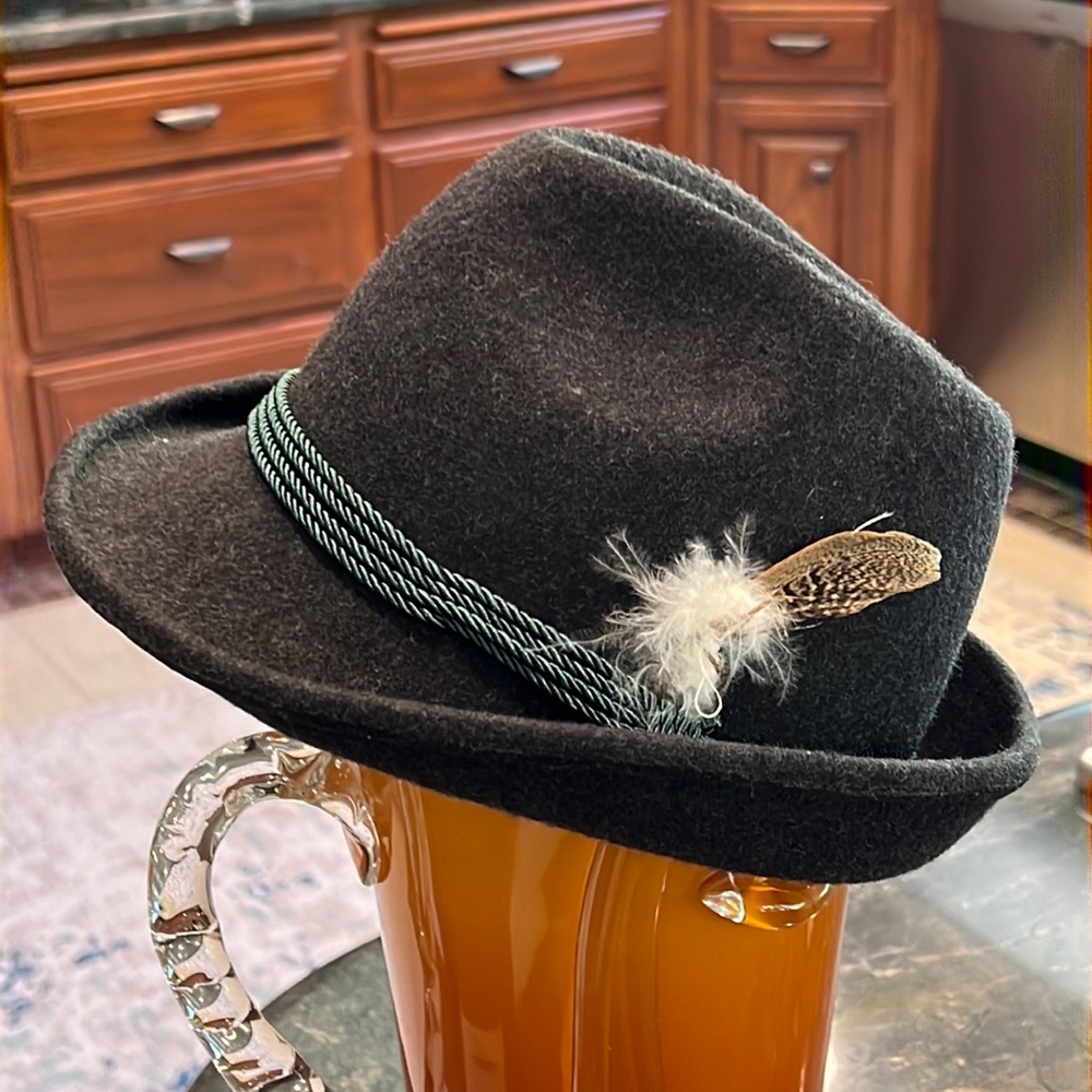 100% WOOL FEDORA